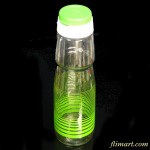 昭和レトロ耐熱ガラスフリーザーポット0.9L緑