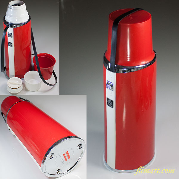 タイガー魔法瓶保温水筒ピックボトルオートリール赤0.75L
