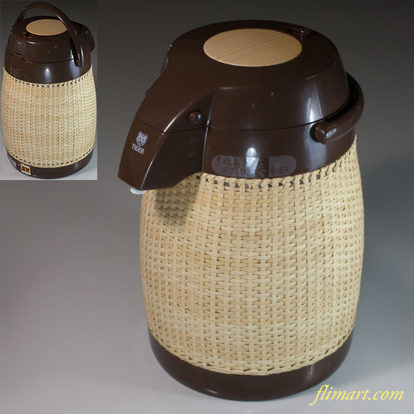 タイガー籐エアポット魔法瓶2.2L