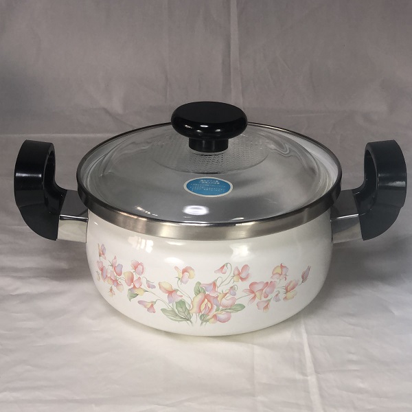 マルビシホーロー両手鍋20cm3.1L R6641
