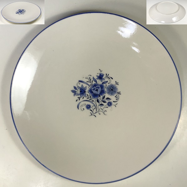 花柄21.5cmプレートR6995