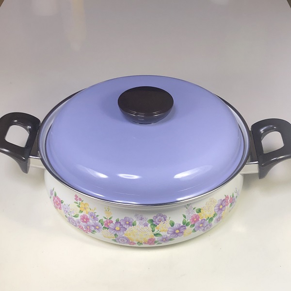 ホーロー両手鍋24cm3.0L