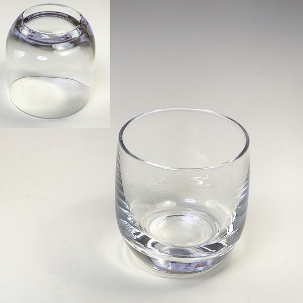 保谷HOYAクリスタルショットグラス : 昭和レトロガラス食器雑貨