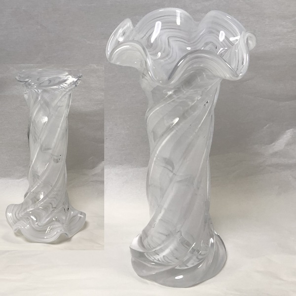 ガラス花瓶R7158