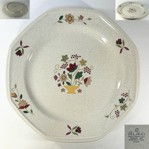 ストーンウェア八角27cmプレートR9364