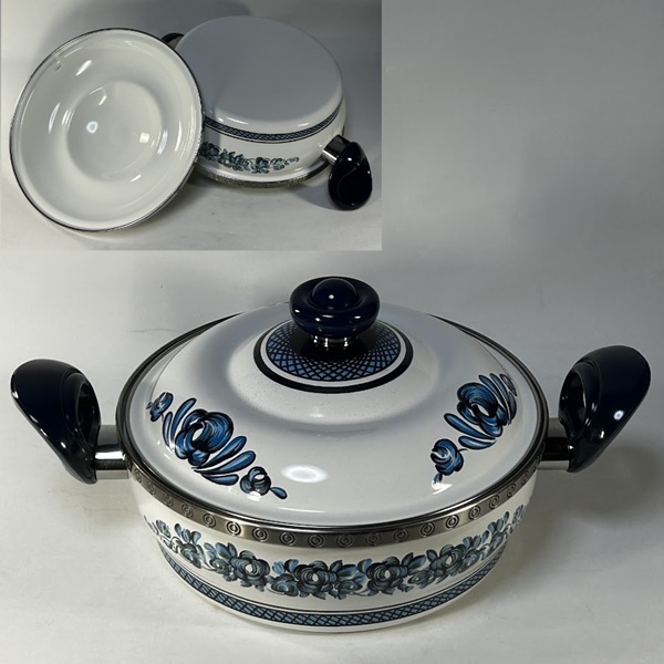 サンコーミッチエナコペンホーロー両手鍋