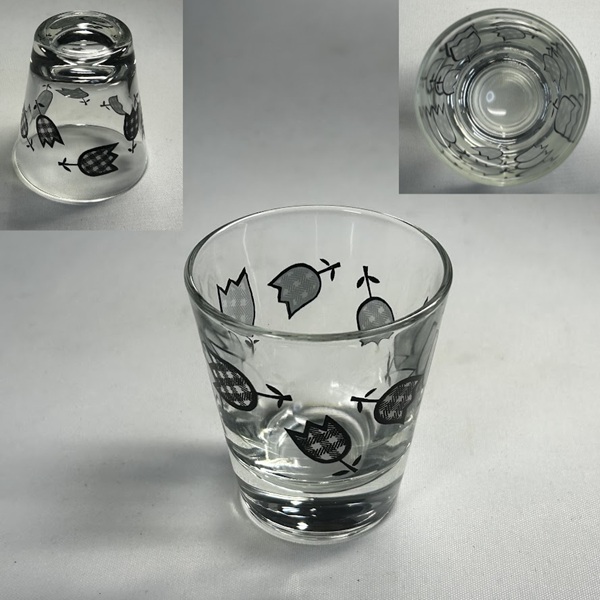 アデリアチューリップ柄ショットグラス