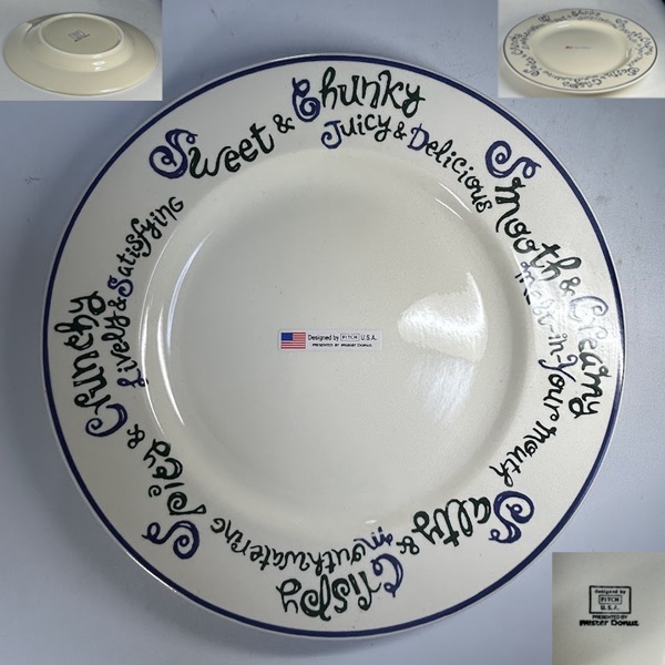 ミスタードーナツ FITCH U.S.A 21cmプレートR9411