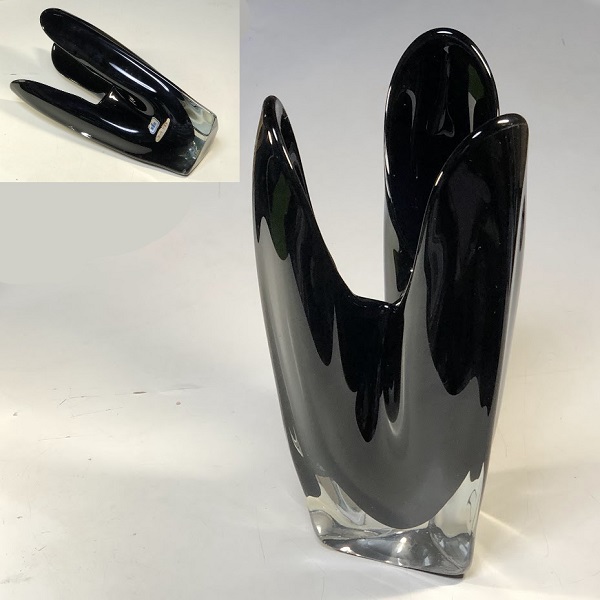 アートグラスガラス花瓶R8941