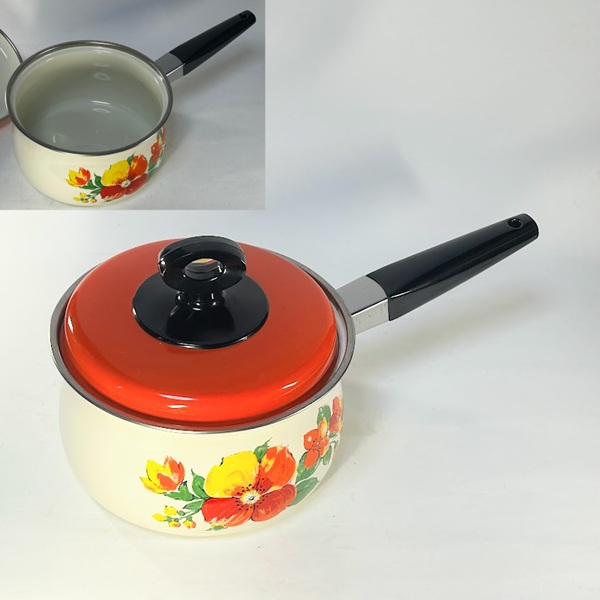 ホーロー片手鍋16cmR9432