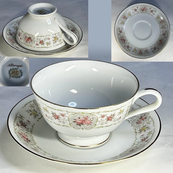 ノリタケニットーロイヤルRCカップ＆ソーサーR9433