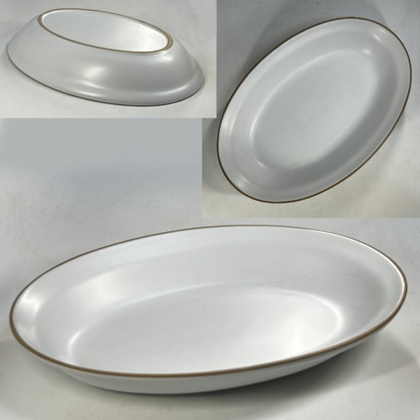 TAMAKIカレー皿エッジラインオーバルプレート