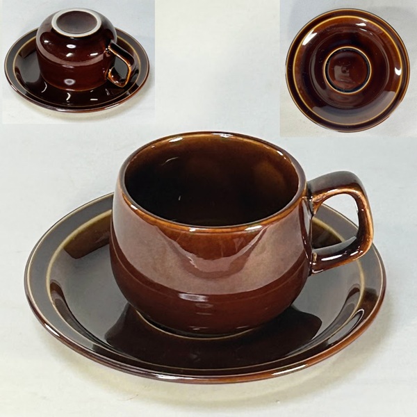 飴釉カップ＆ソーサーR9263