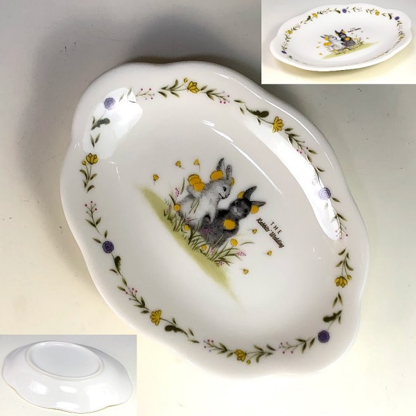 THE Rabbits'Wedding小皿R7262