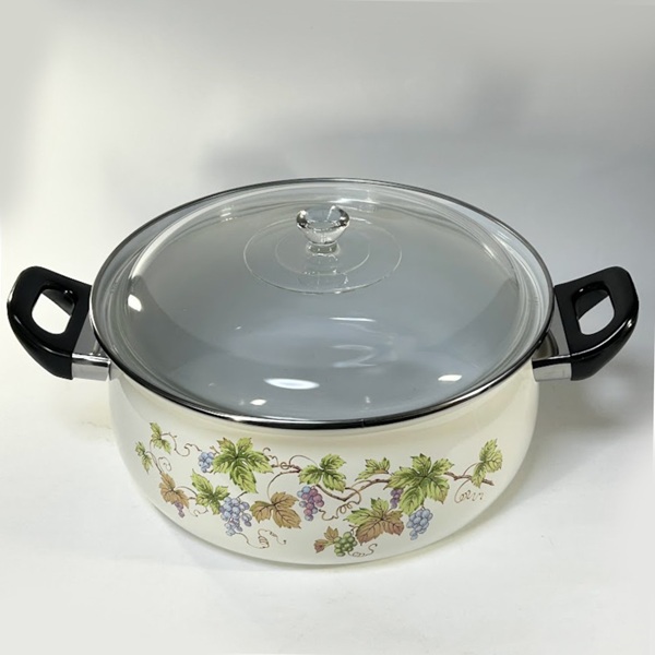 YAMAHIRO28型ホーロー両手鍋