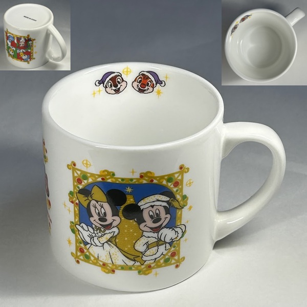 ディズニー2004クリスマスマグカップ