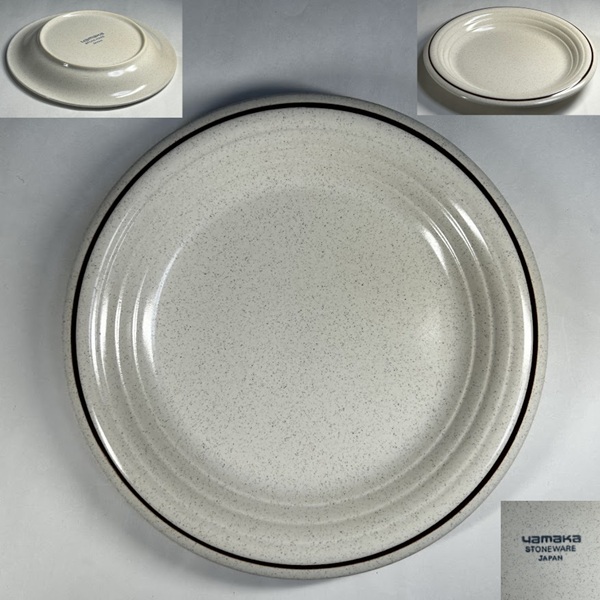 yamakaストーンウェア15.8cmプレート