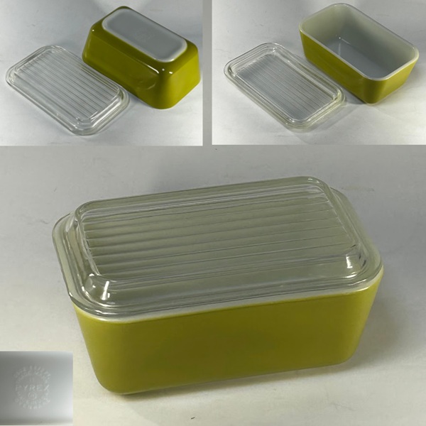 パイレックスレフリジレーターケースグリーンM