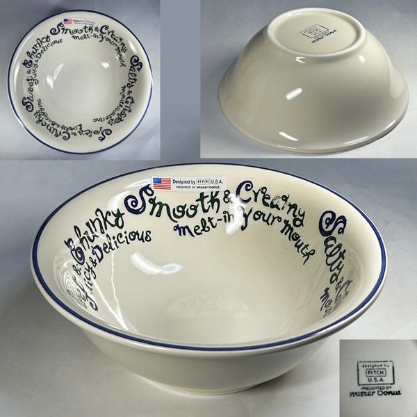 ミスタードーナツ FITCH U.S.A シリアルボウル