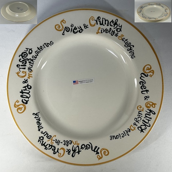 ミスタードーナツ FITCH U.S.A 27cmプレートR9329