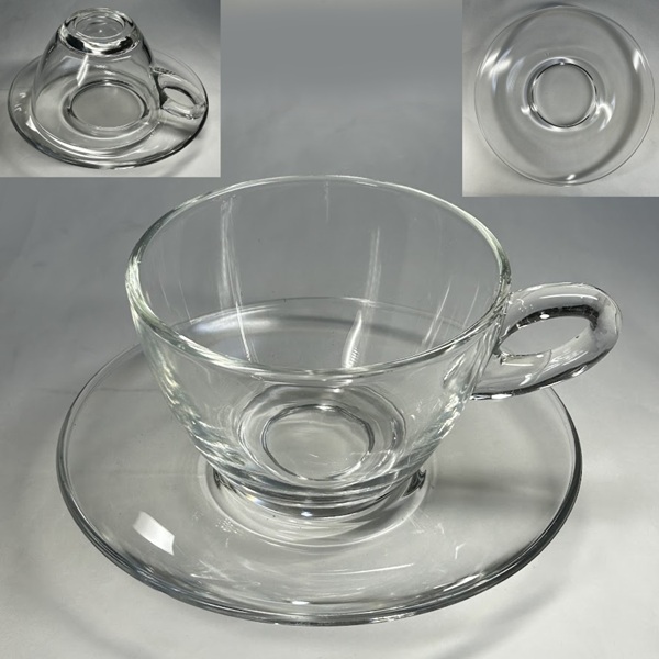 ガラスカップ＆ソーサーR9357