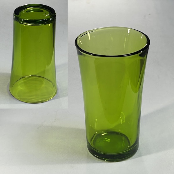 DURALEX緑ガラスコップR9345