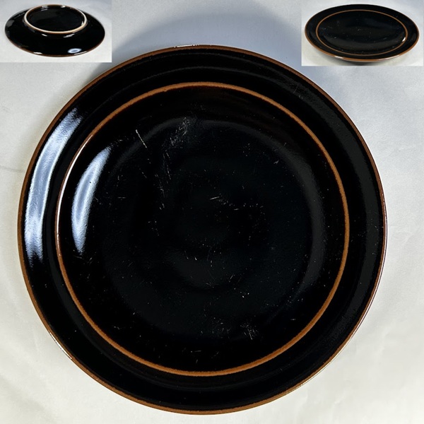 飴釉16cmプレートR9382